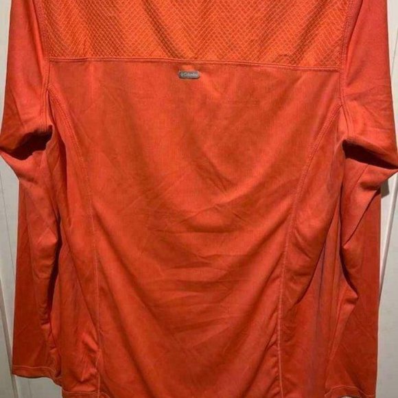 COLUMBIA Women Freezer Coil Omni-Wick Long Sleeve Protection Shirt-Blush Pink - Picture 6 of 8